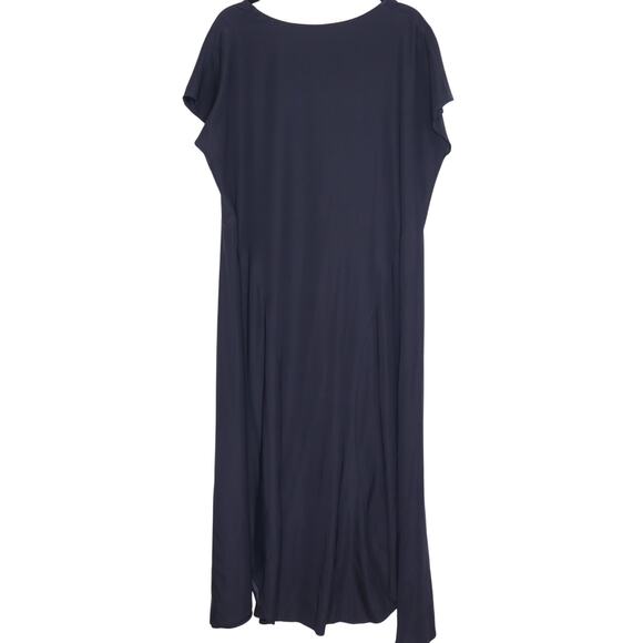 ZERO + MARIA CORNEJO Silk Lightweight Maxi Dress Black Lightweight Women's 14 - Picture 2 of 8